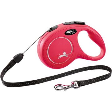 flexi Seil-Leine New Classic rot S 8 m flexi Seil-Leine New Classic rot S 8 m