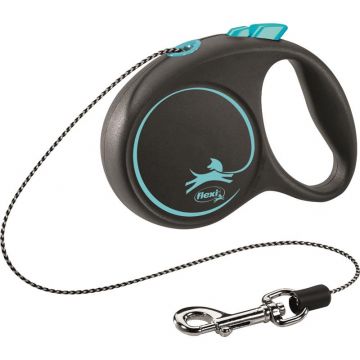 flexi Seil-Leine Black Design XS blau 3m flexi Seil-Leine Black Design XS blau 3m