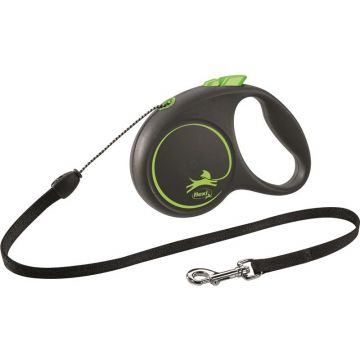 flexi Seil-Leine Black Design grün S 5 m flexi Seil-Leine Black Design grün S 5 m