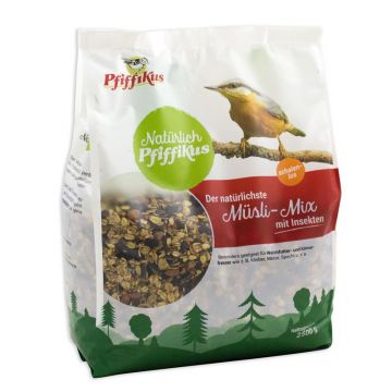 Nat&uuml;rlich Pfiffikus M&uuml;sli-Mix mit Insekten 2,5 kg (Menge: 4 je Bestelleinheit)