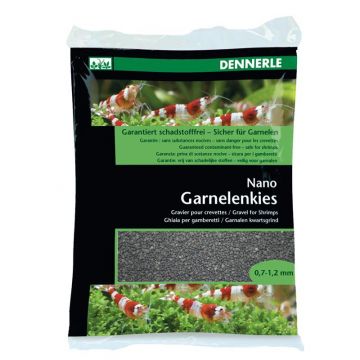 Dennerle Nano Garnelenkies Sulawesi schwarz 2kg Dennerle Nano Garnelenkies Sulawesi schwarz 2kg