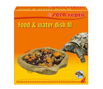 sera reptil food/water dish medium sera reptil food/water dish medium