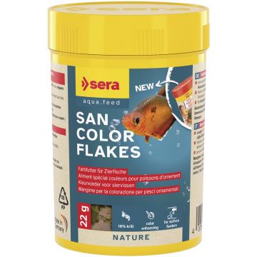 sera San Color Flakes 100 ml (22 g) sera San Color Flakes 100 ml (22 g)