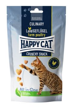 Happy Cat Snack Culinary Crunchy Land-Geflügel 70g Happy Cat Snack Culinary Crunchy Land-Geflügel 70g