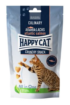 Happy Cat Snack Culinary Crunchy Atlantik-Lachs 70g Happy Cat Snack Culinary Crunchy Atlantik-Lachs 70g