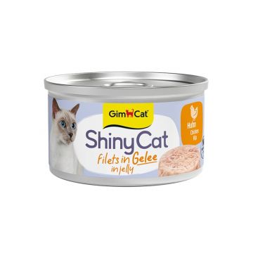 Gimpet ShinyCat in Jelly H&uuml;hnchen 70g (Menge: 24 je Bestelleinheit)