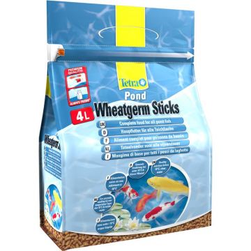Tetra Pond Wheatgerm Sticks 4 Liter Tetra Pond Wheatgerm Sticks 4 Liter