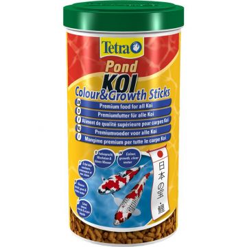 Tetra Pond Koi Sticks Colour & Growth 1 Liter Tetra Pond Koi Sticks Colour & Growth 1 Liter