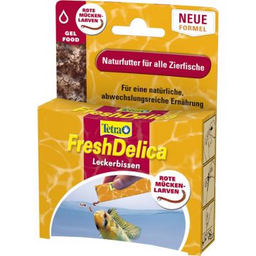Tetra FreshDelica Rote Mückenlarven 48 g Tetra FreshDelica Rote Mückenlarven 48 g