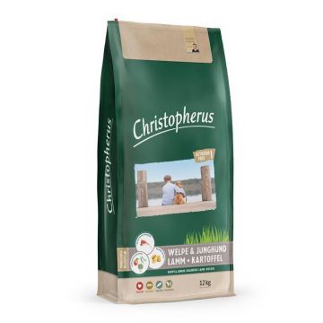Christopherus Getreidefrei Welpe & Junghund mit Lamm & Kartoffel 12kg