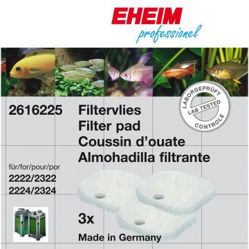 EHEIM Satz Filtervlies für 2222/2224, 2322/2324 & professionel 250 und 250T 3Stück EHEIM Satz Filtervlies für 2222/2224, 2322/2324 & professionel 250 und 250T 3Stück