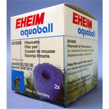EHEIM Filtermatte für Filterbox Innenfilter 2208 - 2212 & aquaball 60 - 180 2 Stück EHEIM Filtermatte für Filterbox Innenfilter 2208 - 2212 & aquaball 60 - 180 2 Stück