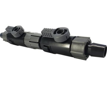 EHEIM Doppelhahn m. Schnelltrennkupplung zu Schlauch 16/22 mm EHEIM Doppelhahn m. Schnelltrennkupplung zu Schlauch 16/22 mm