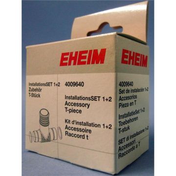 EHEIM Installationsset 1 & 2 T - Abzweigstück mit Dichtungen 4009640 EHEIM Installationsset 1 & 2 T - Abzweigstück mit Dichtungen 4009640