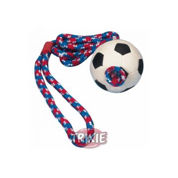 Trixie Fußball am Seil, Moosgummi 6 cm 1,00 m Trixie Fußball am Seil, Moosgummi 6 cm 1,00 m