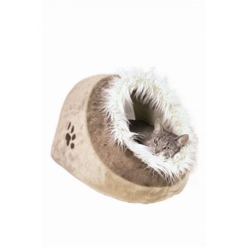 Trixie Kuschelhöhle Minou 35 × 26 × 41 cm, beige braun Trixie Kuschelhöhle Minou 35 × 26 × 41 cm, beige braun