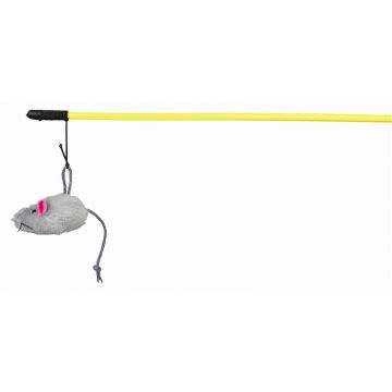 Trixie Spielangel mit Plüschmaus 50 cm Trixie Spielangel mit Plüschmaus 50 cm