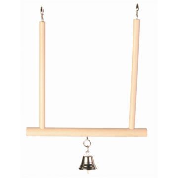 Trixie Trapezschaukel mit Glocke 12 × 13 cm Trixie Trapezschaukel mit Glocke 12 × 13 cm