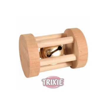 Trixie Spielrolle, Kleintiere, Holz 3,5 × 5 cm Trixie Spielrolle, Kleintiere, Holz 3,5 × 5 cm