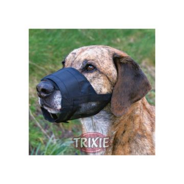 Trixie Maulkorb mit Netzeinsatz M, schwarz Trixie Maulkorb mit Netzeinsatz M, schwarz