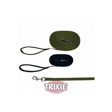 Trixie Schleppleine, Gurtband 15 m 20 mm, schwarz Trixie Schleppleine, Gurtband 15 m 20 mm, schwarz