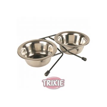 Trixie Eat on Feet Napf Set 2 × 0,2 l 10 cm Trixie Eat on Feet Napf Set 2 × 0,2 l 10 cm