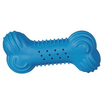 Trixie Naturgummi Kühl-Knochen blau 11 cm Trixie Naturgummi Kühl-Knochen blau 11 cm