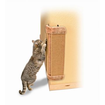 Trixie Kratzbrett für Zimmerecken 23 × 49 cm, beige Trixie Kratzbrett für Zimmerecken 23 × 49 cm, beige