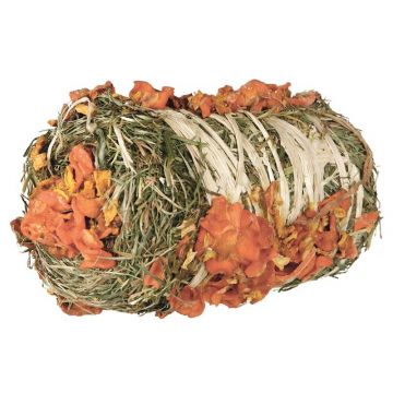 Trixie Heuballen mit Kürbis und Karotte 10 × 18 cm / 200 g Trixie Heuballen mit Kürbis und Karotte 10 × 18 cm / 200 g