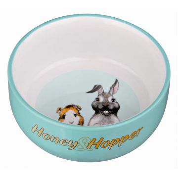 Trixie Honey & Hopper Keramiknapf, 250 ml/d 11 cm Trixie Honey & Hopper Keramiknapf, 250 ml/d 11 cm