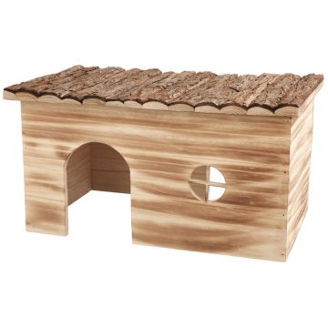 Trixie Natural Living Haus Grete natur geflammt 45 × 24 × 28 cm Trixie Natural Living Haus Grete natur geflammt 45 × 24 × 28 cm