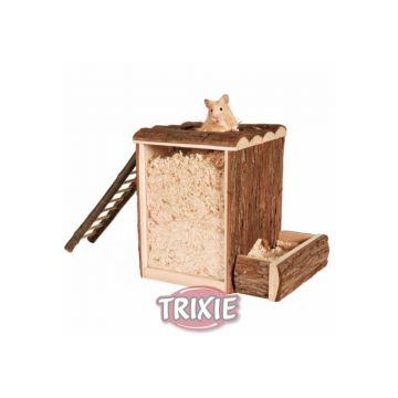 Trixie Natural Living Spiel- und Buddelturm, 25 × 24 × 20 cm Trixie Natural Living Spiel- und Buddelturm, 25 × 24 × 20 cm