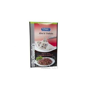 Dr. Clauders Cat PB Rind & Truthahn 100g (Menge: 20 je Bestelleinheit)