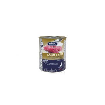 Dr. Clauders Dog Dose Selected Meat Lamm & Reis 800g (Menge: 6 je Bestelleinheit) Dr. Clauders Dog Dose Selected Meat Lamm & Reis 800g (Menge: 6 je Bestelleinheit)