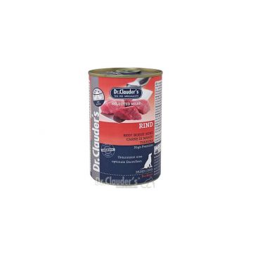 Dr. Clauders Dog Dose Selected Meat Rind 400g (Menge: 6 je Bestelleinheit) Dr. Clauders Dog Dose Selected Meat Rind 400g (Menge: 6 je Bestelleinheit)