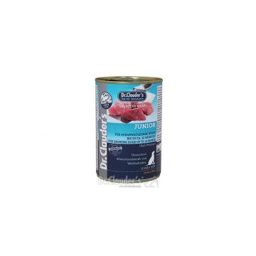 Dr. Clauders Dog Dose Selected Meat Junior 400g (Menge: 6 je Bestelleinheit) Dr. Clauders Dog Dose Selected Meat Junior 400g (Menge: 6 je Bestelleinheit)