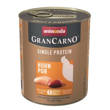 Animonda Dog GranCarno Adult Single Protein Huhn pur 800g (Menge: 6 je Bestelleinheit) Animonda Dog GranCarno Adult Single Protein Huhn pur 800g (Menge: 6 je Bestelleinheit)
