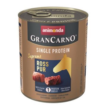 Animonda Dog GranCarno Adult Single Protein Supreme Ross pur 800g (Menge: 6 je Bestelleinheit) Animonda Dog GranCarno Adult Single Protein Supreme Ross pur 800g (Menge: 6 je Bestelleinheit)