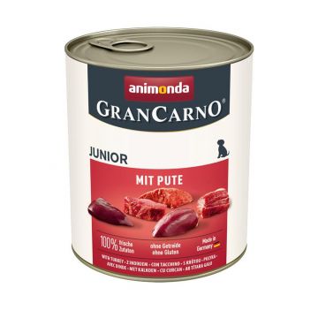 Animonda Dog GranCarno Junior mit Pute 800g (Menge: 6 je Bestelleinheit) Animonda Dog GranCarno Junior mit Pute 800g (Menge: 6 je Bestelleinheit)