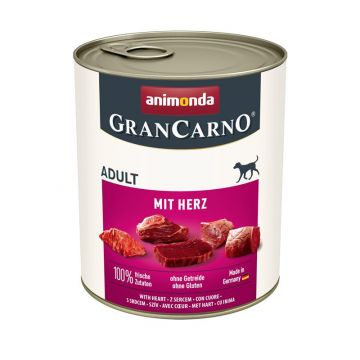 Animonda Dog GranCarno Adult mit Herz 800g (Menge: 6 je Bestelleinheit)