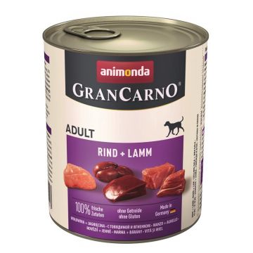 Animonda Dog GranCarno Adult Rind & Lamm 800g (Menge: 6 je Bestelleinheit)