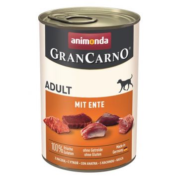 Animonda Dog GranCarno Adult mit Ente 400g (Menge: 6 je Bestelleinheit)