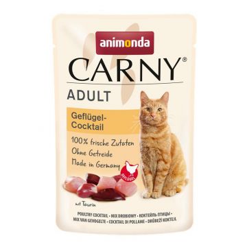 Animonda Cat Carny Adult Geflügel-Cocktail 85g (Menge: 12 je Bestelleinheit)