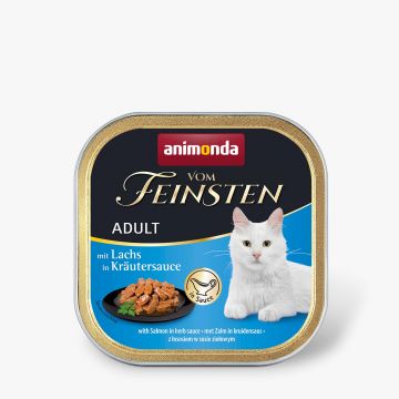 Animonda Cat vom Feinsten mit Lachs in Kräutersauce 100g (Menge: 32 je Bestelleinheit)