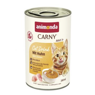Animonda Cat Carny Drink Adult mit Huhn 140ml (Menge: 12 je Bestelleinheit)