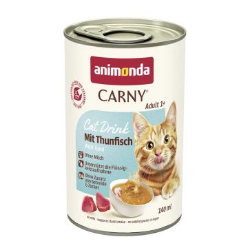 Animonda Cat Carny Drink Adult mit Thunfisch 140ml (Menge: 12 je Bestelleinheit)
