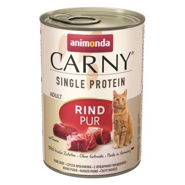 Animonda Cat Carny Adult Single Protein Rind pur 400g (Menge: 6 je Bestelleinheit)