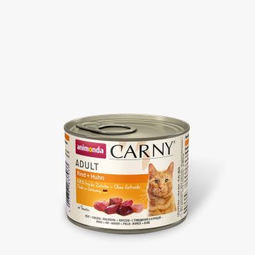 Animonda Cat Carny Adult Rind & Huhn 200g (Menge: 6 je Bestelleinheit)