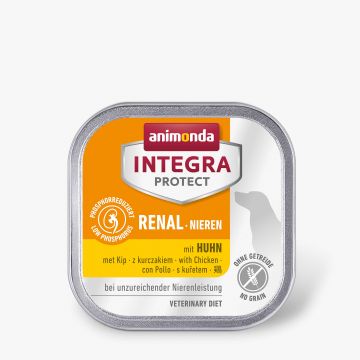 Animonda Dog Integra Protect Renal Nieren mit Huhn 150g (Menge: 11 je Bestelleinheit) Animonda Dog Integra Protect Renal Nieren mit Huhn 150g (Menge: 11 je Bestelleinheit)