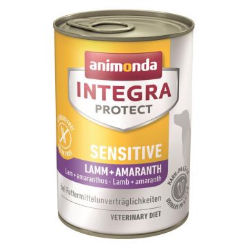 Animonda Dog Integra Protect Sensitive Lamm & Amaranth 400g (Menge: 6 je Bestelleinheit) Animonda Dog Integra Protect Sensitive Lamm & Amaranth 400g (Menge: 6 je Bestelleinheit)